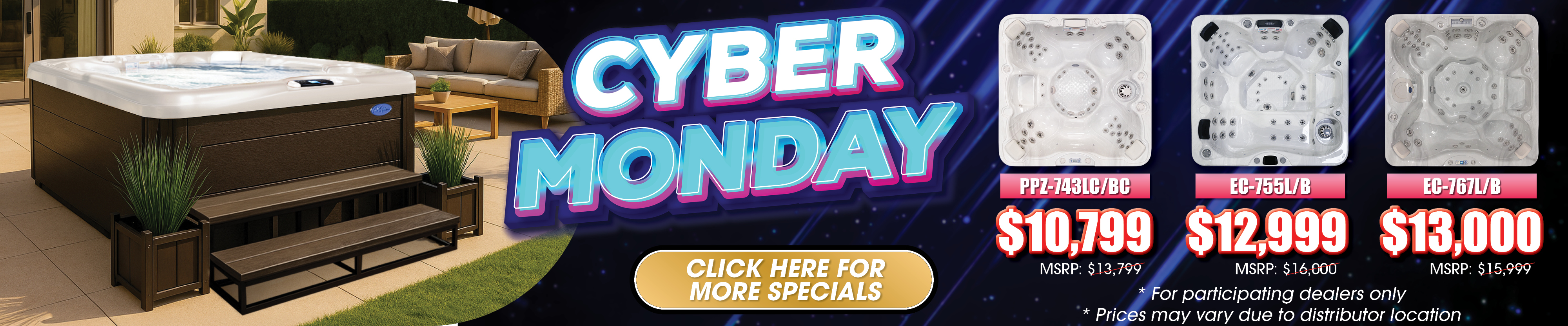 Calspas hot tub being used in a family setting - Milwaukee